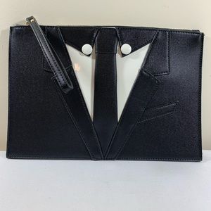 Men’s suit Clutch purse w/ Wristlet